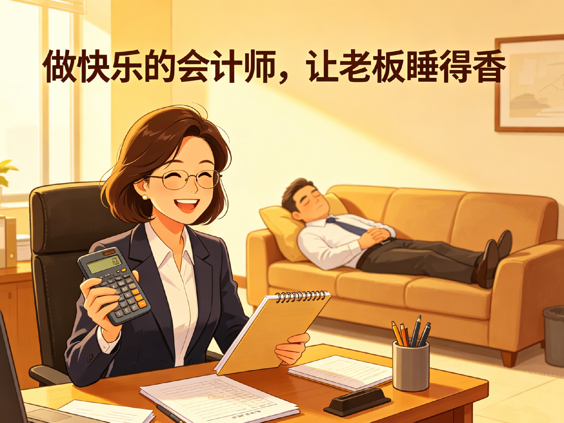 生成图片：做快乐的会计师，让老板睡得香.png